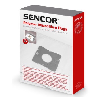 Sencor - SET 5x Bag for vacuum cleaner