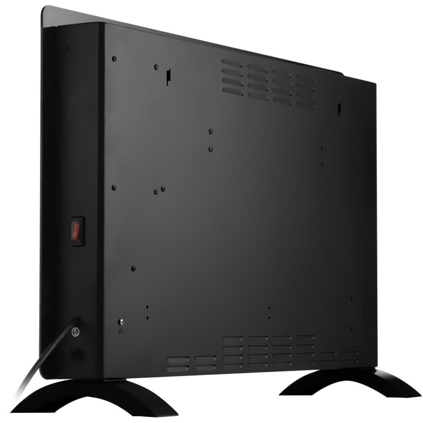 Sencor - Smart 2000 W Electric Convector/Space Heater 230 V IP24 Wi-Fi, Black + Remote Control