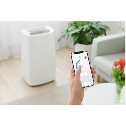 Sencor - Smart mobile air conditioner 3in1 including complete accessories 1700W/230V 16000 BTU Wi-Fi + remote control