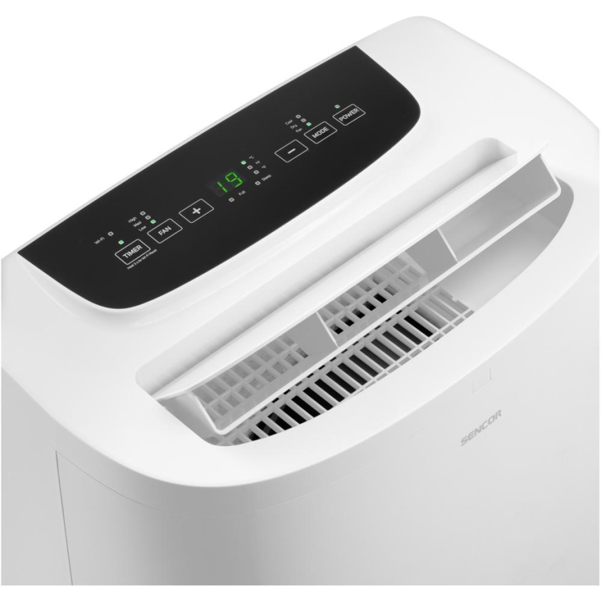 Sencor - Smart mobile air conditioner 3in1 including complete accessories 1700W/230V 16000 BTU Wi-Fi + remote control
