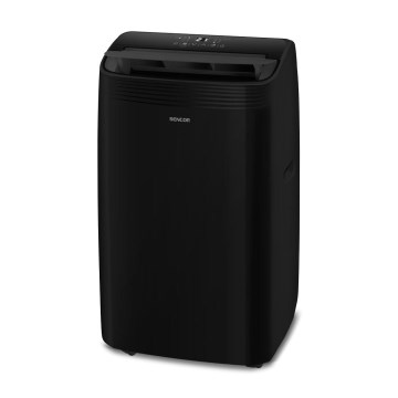 Sencor - Smart mobile air conditioner 4in1 including complete accessories 900W/230V 9000 BTU Wi-Fi black + remote control
