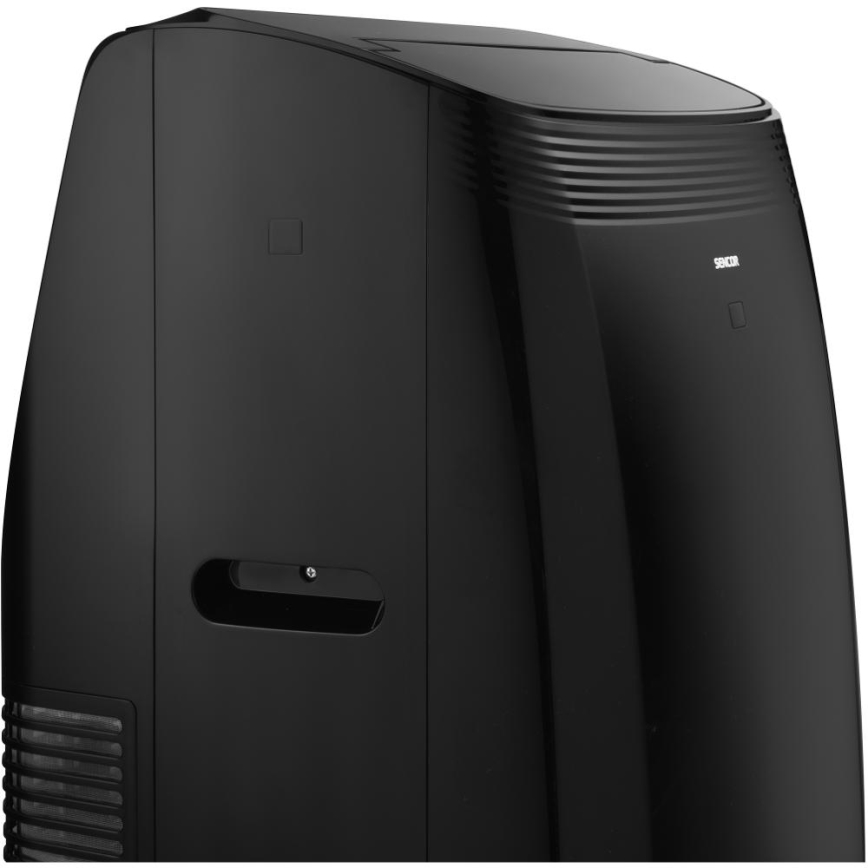Sencor - Smart mobile air conditioner 4in1 including complete accessories 900W/230V 9000 BTU Wi-Fi black + remote control