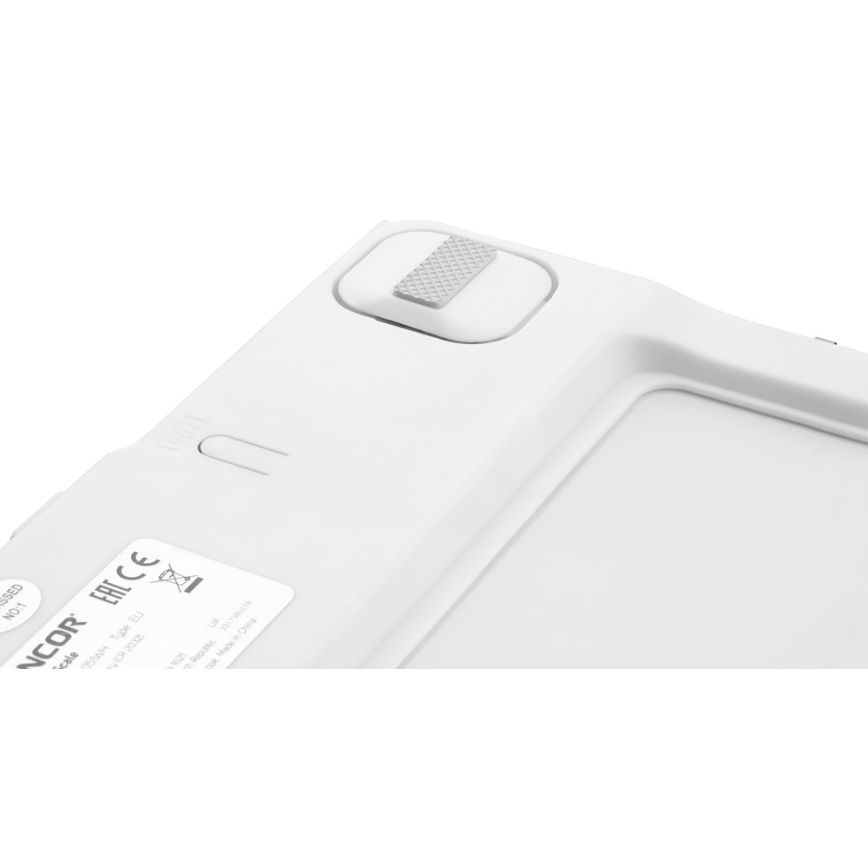 Sencor - Smart personal fitness scale 1xCR2032 white