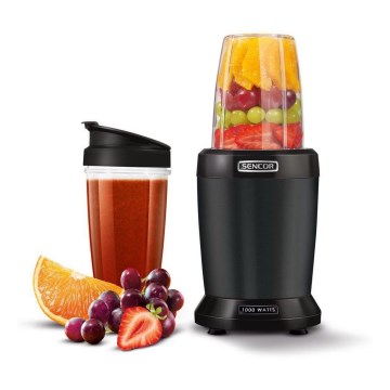 Sencor - Smoothie nutri blender 1000W/230V black