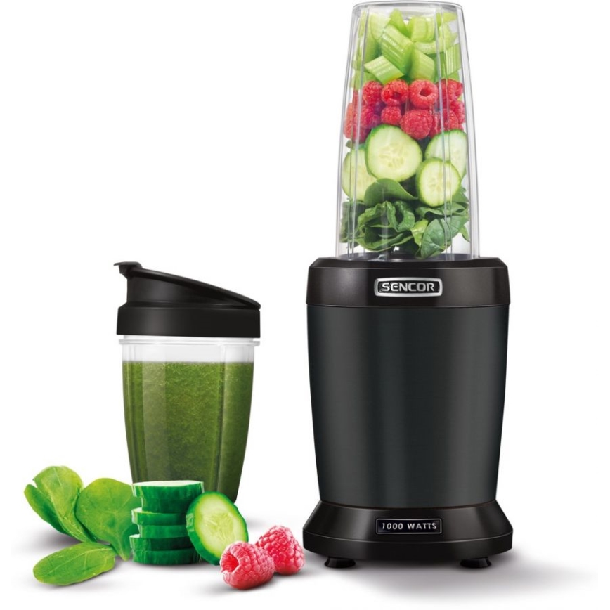 Sencor - Smoothie nutri blender 1000W/230V black