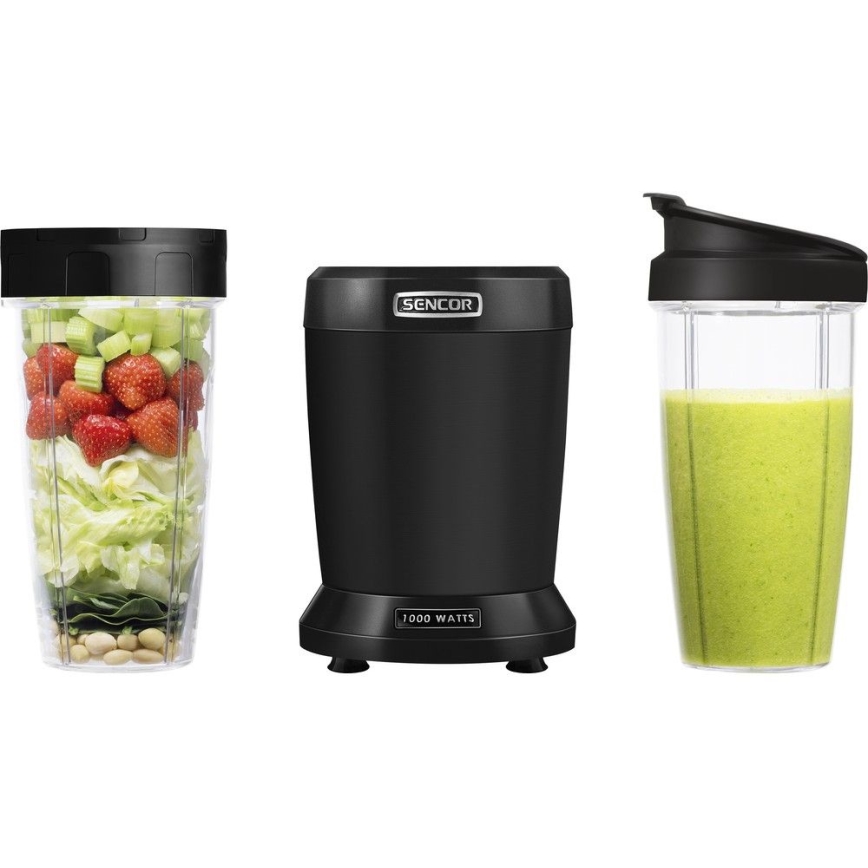 Sencor - Smoothie nutri blender 1000W/230V black