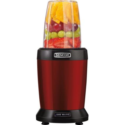 Sencor - Smoothie nutri blender 1000W/230V red