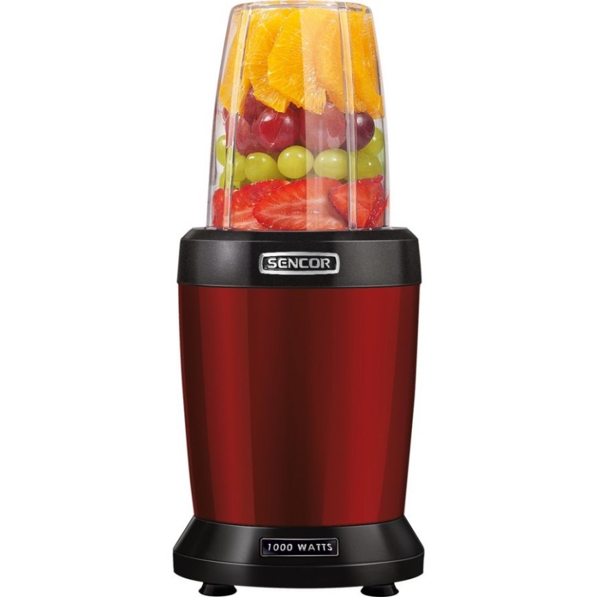 Sencor - Smoothie nutri blender 1000W/230V red