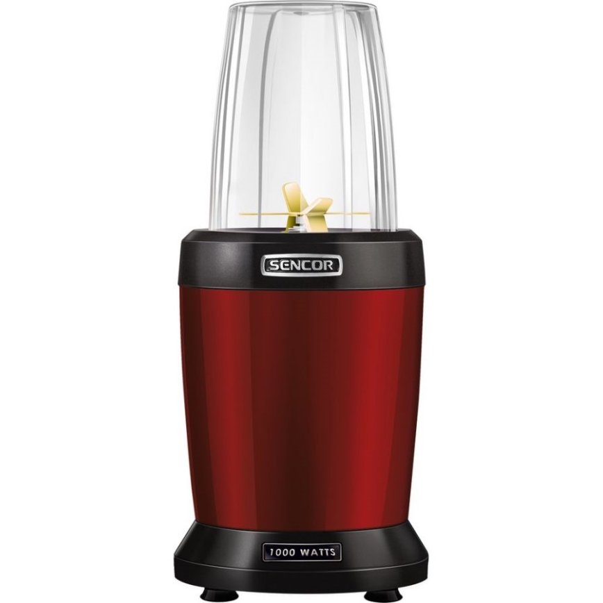 Sencor - Smoothie nutri blender 1000W/230V red