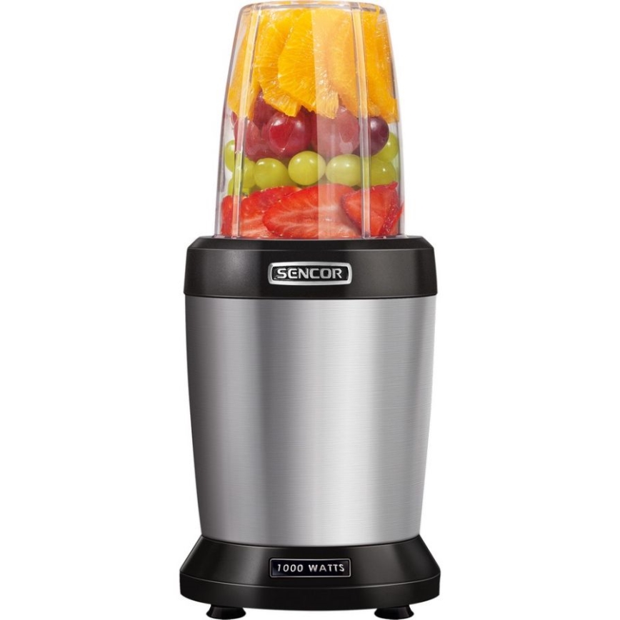 Sencor - Smoothie nutri blender 1000W/230V silver