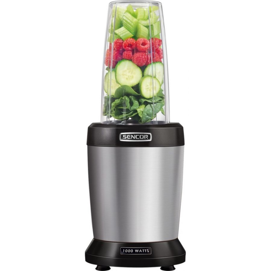 Sencor - Smoothie nutri blender 1000W/230V silver