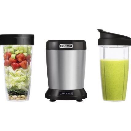 Sencor - Smoothie nutri blender 1000W/230V silver