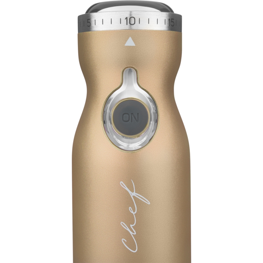 Sencor - Stick blender 4in1 1200W/230V stainless steel/gold