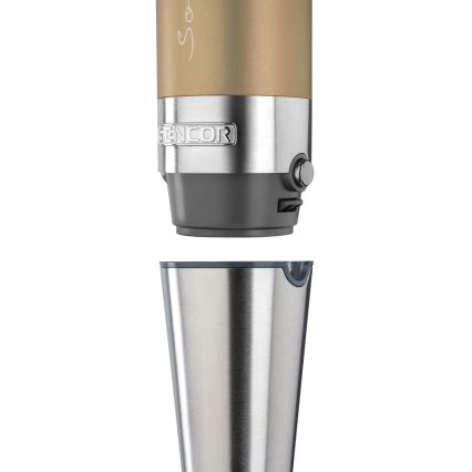 Sencor - Stick blender 4in1 1200W/230V stainless steel/gold
