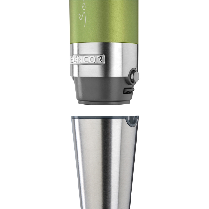 Sencor - Stick blender 4in1 1200W/230V stainless steel/green