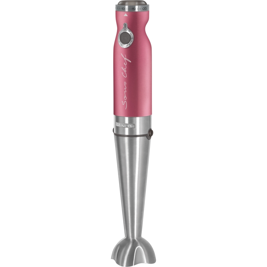 Sencor - Stick blender 4in1 1200W/230V stainless steel/pink