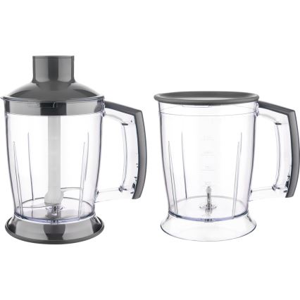 Sencor - Stick blender 4in1 1200W/230V stainless steel/purple