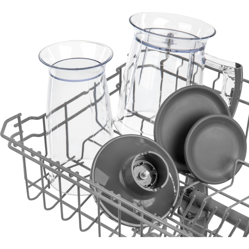 Sencor - Stick blender 4in1 1200W/230V stainless steel/purple