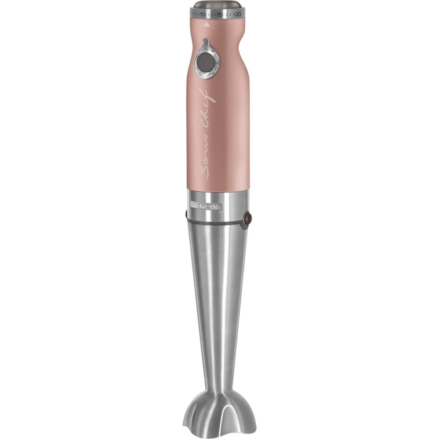 Sencor - Stick blender 4in1 1200W/230V stainless steel/rose gold