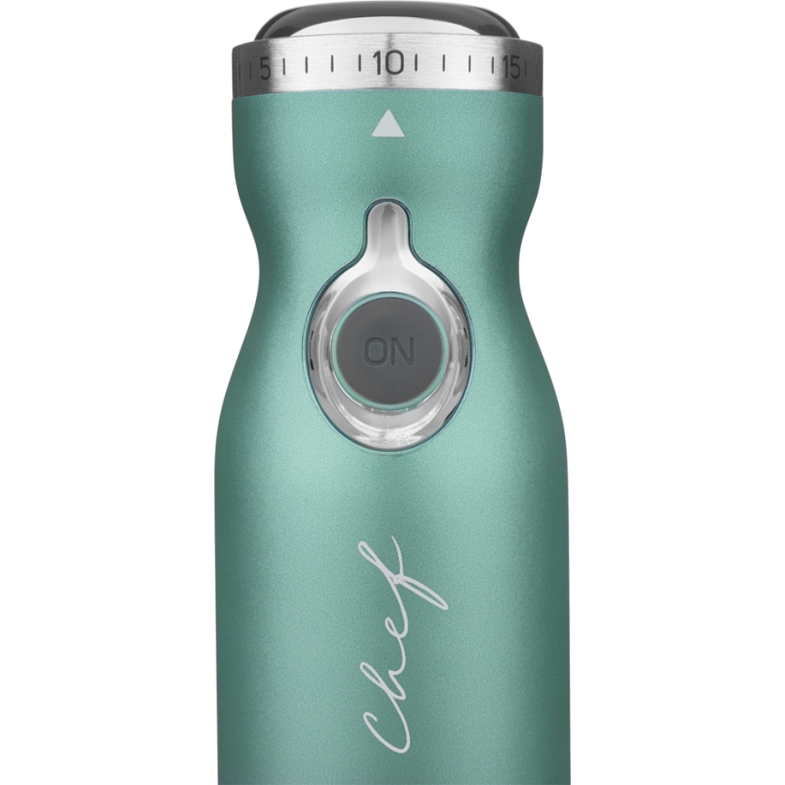 Sencor - Stick blender 4in1 1200W/230V stainless steel/turquoise