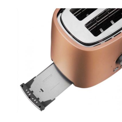 Sencor - Toaster with two holes and warming up 1000W/230V copper
