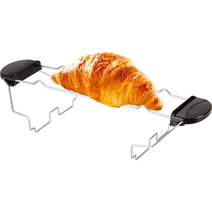Sencor - Toaster with two holes and warming up 1000W/230V silver
