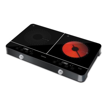 Sencor - Two-zone induction cooker with LCD display 3400W/230V