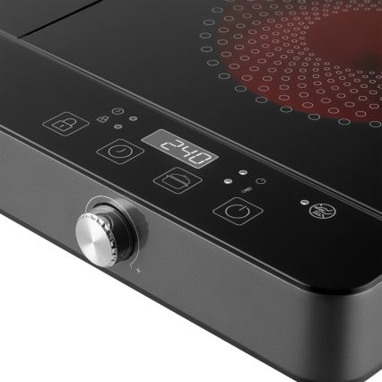 Sencor - Two-zone induction cooker with LCD display 3400W/230V