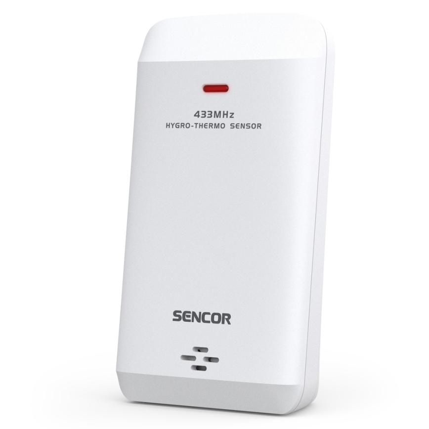 Sencor - Weather station with color LCD display 5V/1xCR2032 + 2xAA