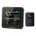 Sencor - Weather station with color LCD display and alarm clock 3xAAA + 2x AA black