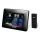 Sencor - Weather station with color LCD display and alarm clock 3xAAA + 2xAA black
