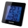 Sencor - Weather station with LCD display and alarm clock 1xAA black