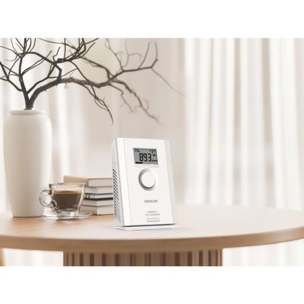 Sencor - Wireless carbon dioxide sensor 5V/3xAA 2000 mAh