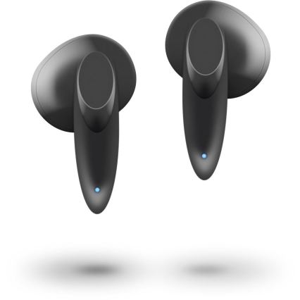 Sencor - Wireless earphones 230 mAh + 2x 25 mAh IPX4 black