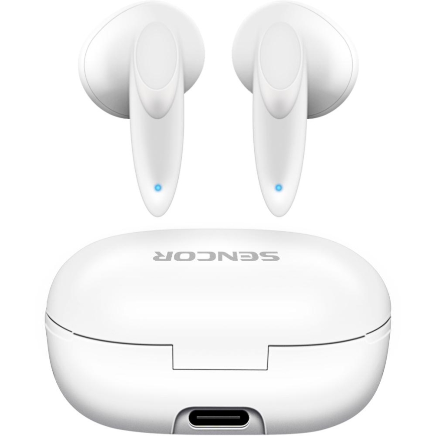 Sencor - Wireless earphones IPX4 white
