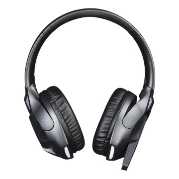 Sencor - Wireless headphones with a microphone black