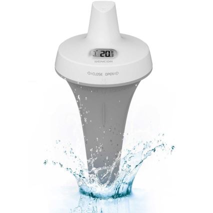 Sencor - Wireless pool float sensor 2xAA IPX7