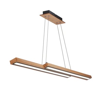 SENTO LED Cable Pendant, 19W/230V, Wood