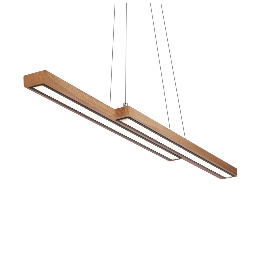 SENTO LED Cable Pendant, 19W/230V, Wood