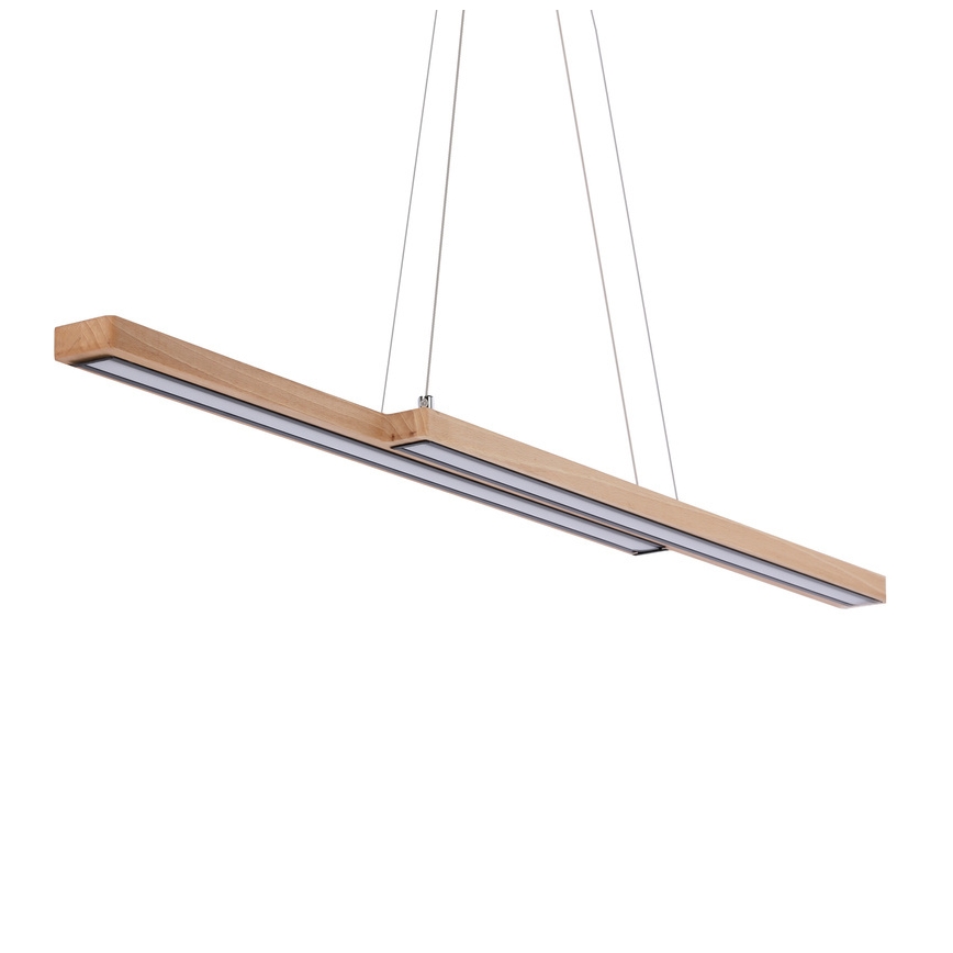 SENTO LED Cable Pendant, 19W/230V, Wood