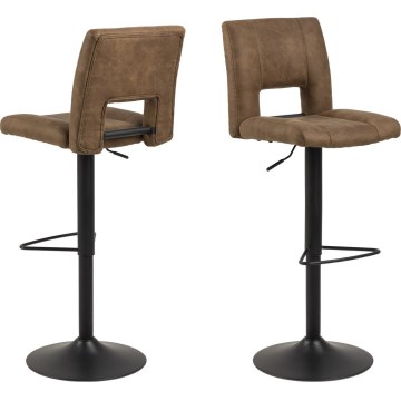 SERENA Bar Stool, 1 pc, Light Brown