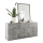 SERIAN chest of drawers – concrete grey