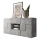 SERIAN Chest of Drawers, Concrete Grey