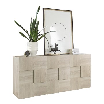 SERIAN Sonoma Oak Chest of Drawers