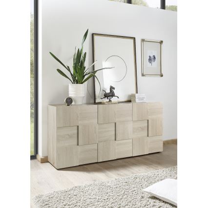 SERIAN Sonoma Oak Chest of Drawers