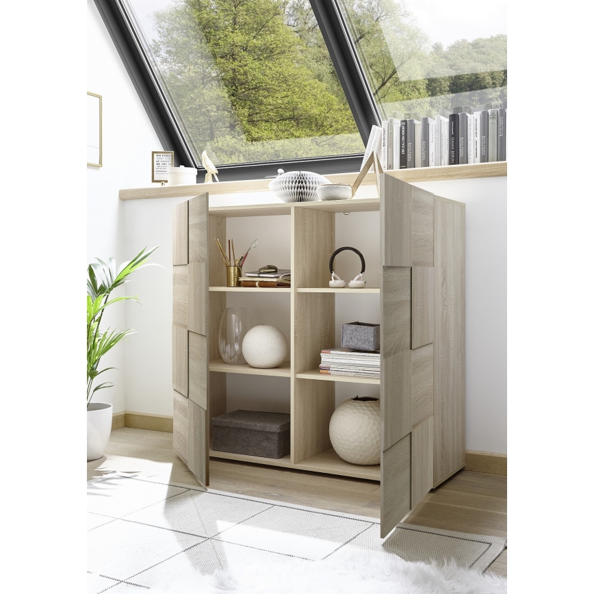 SERIAN Sonoma Oak Dresser