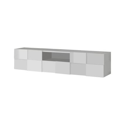 SERIAN TV Stand 184 x 42 x 42 cm, White
