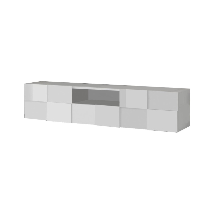 SERIAN TV Stand 184 x 42 x 42 cm, White