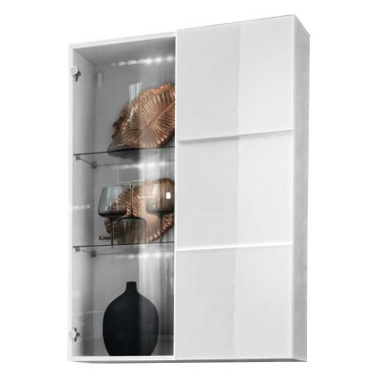 SERIAN Wall-Mounted Cabinet, White