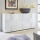 SERIAN White Chest of Drawers